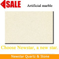 Newstar white polished china artificial marble